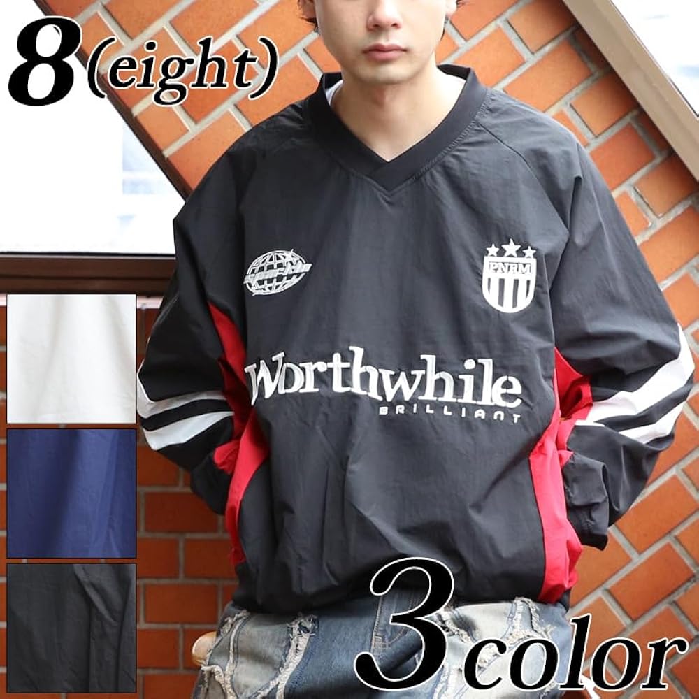Amazon.co.jp: 8(eight) (エイト) ユニホーム風 ナイロンプル